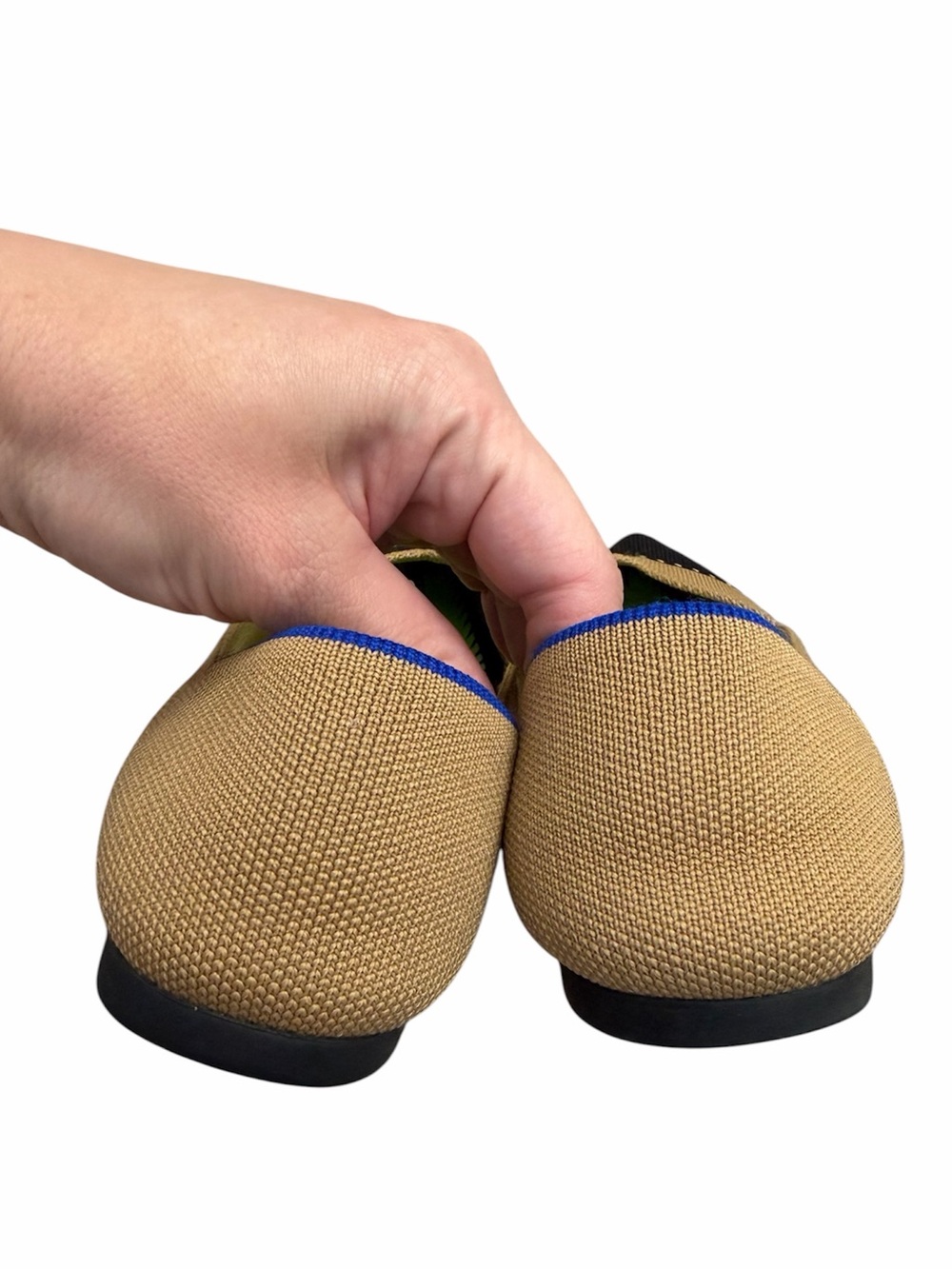 Rothy’s The Point Flats 9.5 Two Tone NO Insoles - Picture 3 of 8